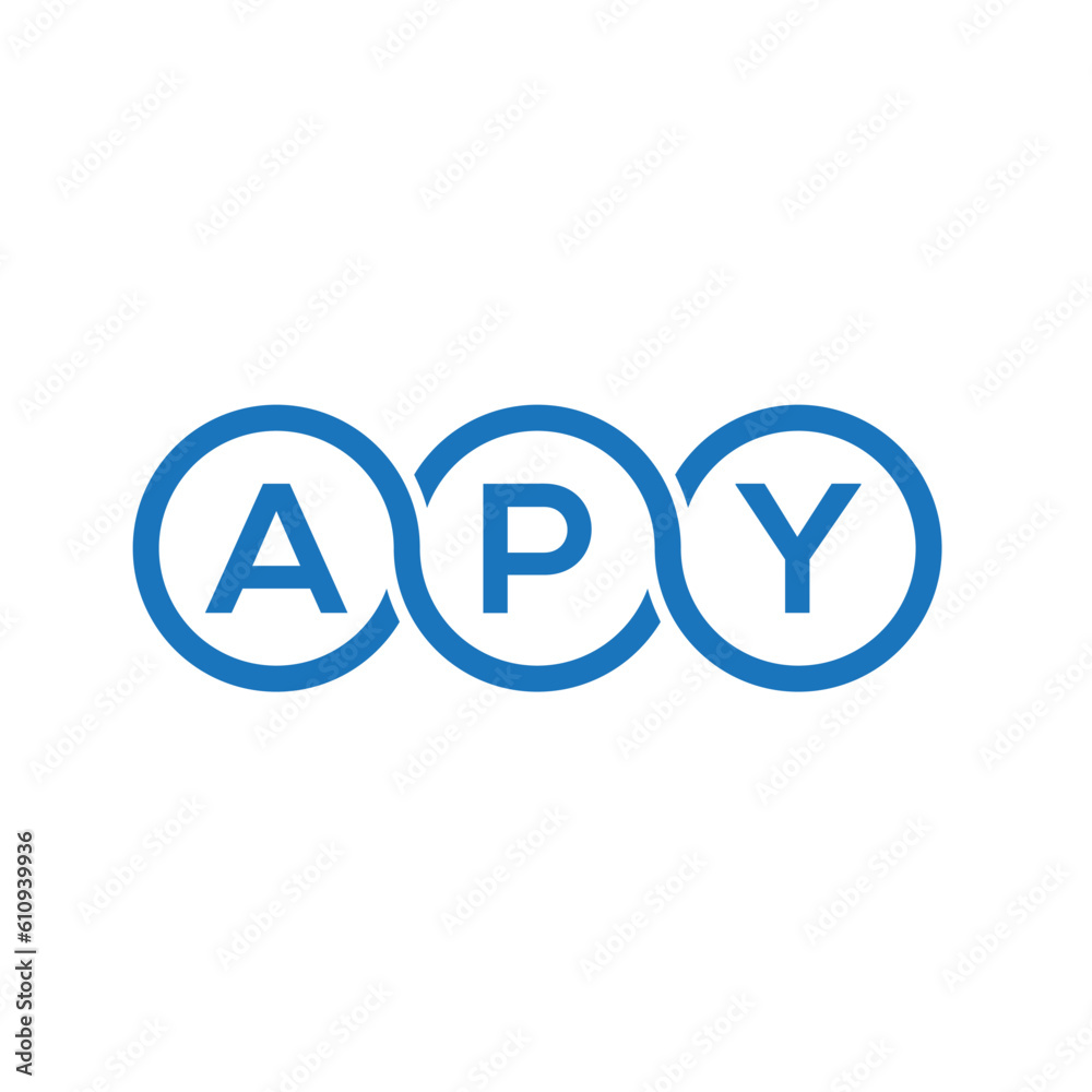 APY letter logo design on white background. APY creative initials letter logo concept. APY letter design.
APY letter logo design on white background. APY creative initials letter logo concept. APY letter design.