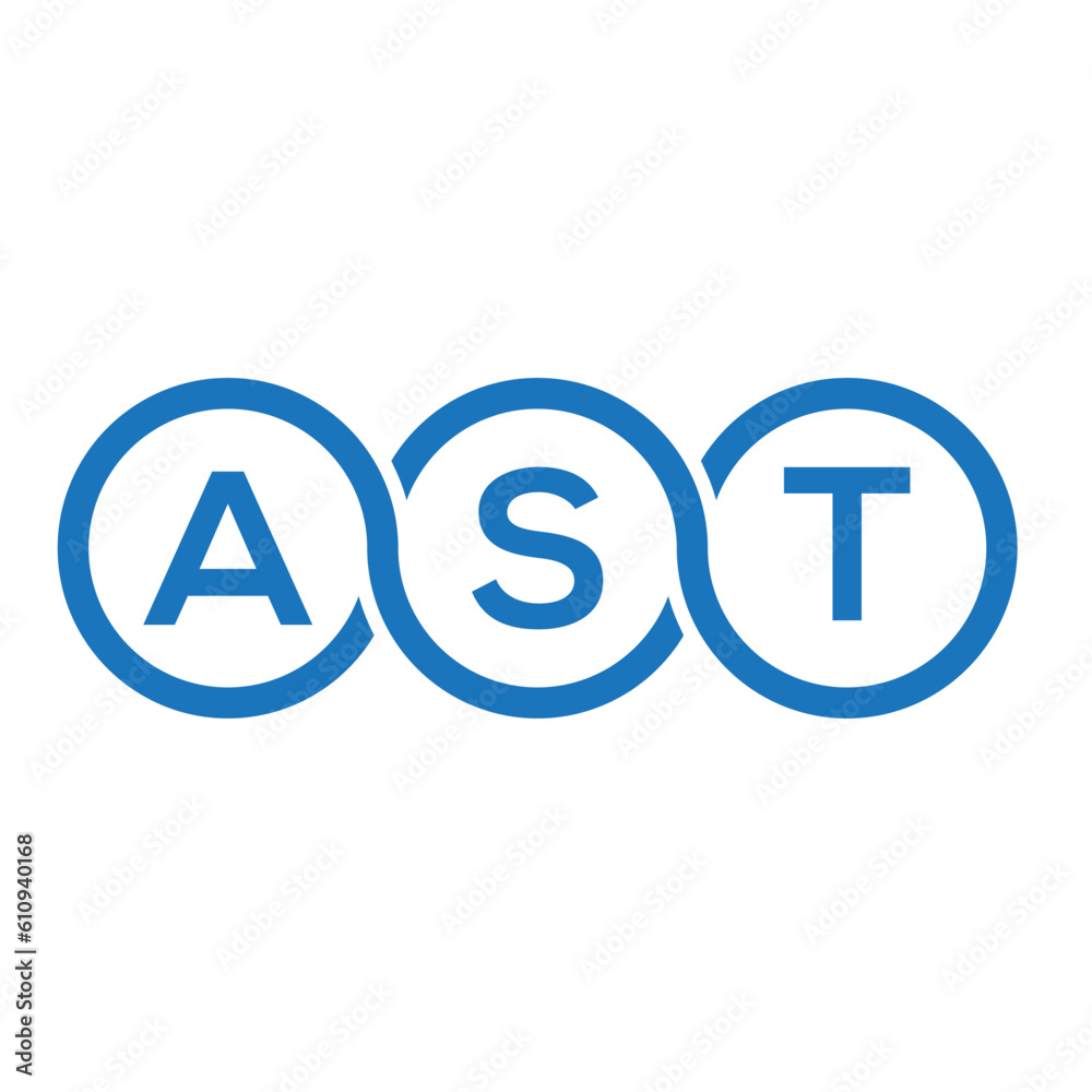 AST letter logo design on white background. AST creative initials letter logo concept. AST letter design.
AST letter logo design on white background. AST creative initials letter logo concept. AST letter design.