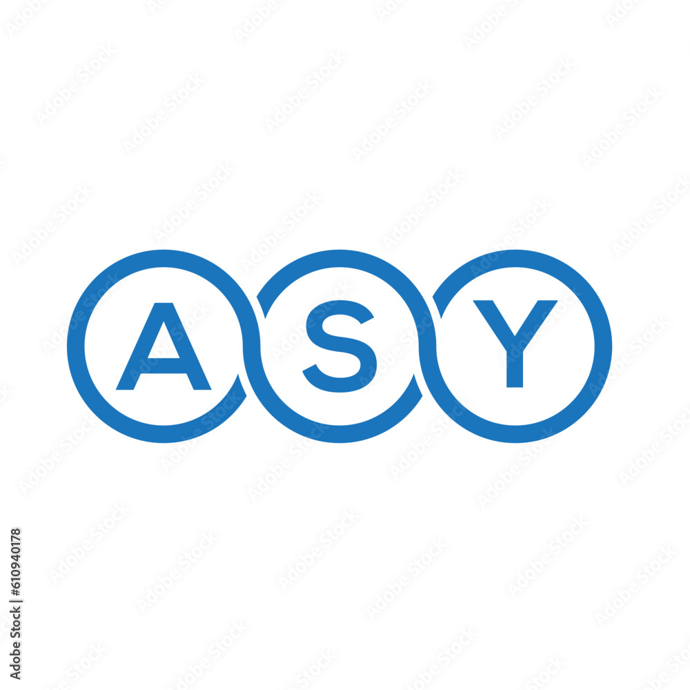 ASY letter logo design on white background. ASY creative initials letter logo concept. ASY letter design.
ASY letter logo design on white background. ASY creative initials letter logo concept. ASY letter design.