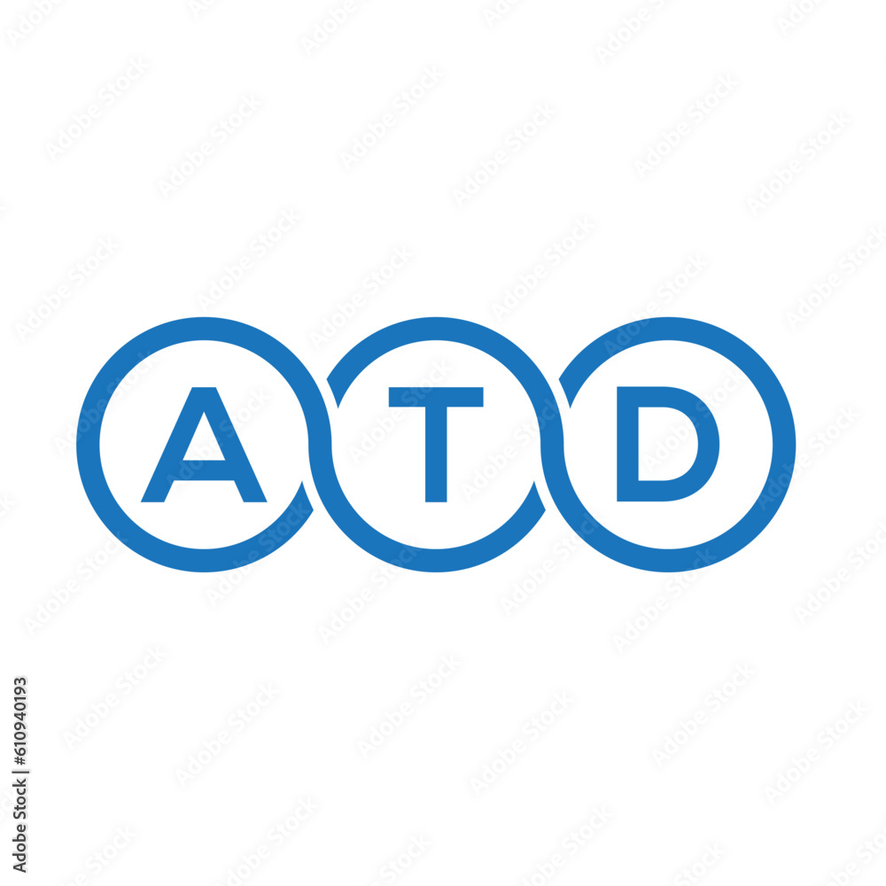 ATD letter logo design on white background. ATD creative initials letter logo concept. ATD letter design.
ATD letter logo design on white background. ATD creative initials letter logo concept. ATD letter design.