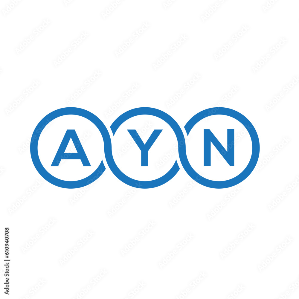 AYN letter logo design on white background. AYN creative initials letter logo concept. AYN letter design.
AYN letter logo design on white background. AYN creative initials letter logo concept. AYN letter design.