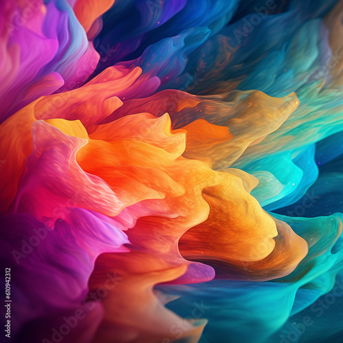 abstract colorful background made by AI