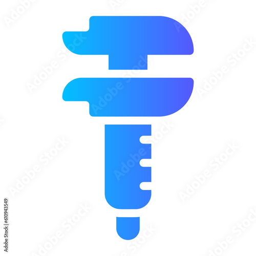 vernier gradient icon