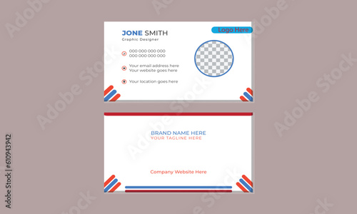 Simple Business Card Layout