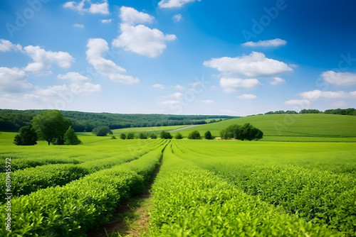 agriculture environment and green field