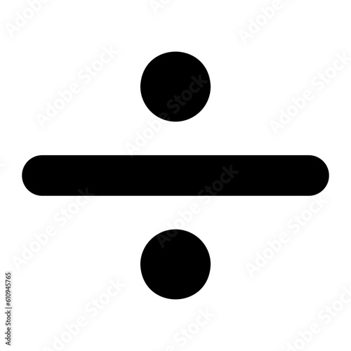 divide glyph icon