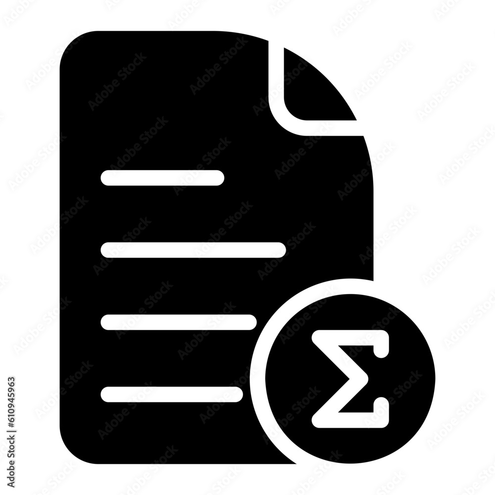 summation glyph icon summation glyph icon