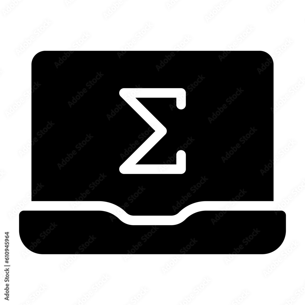 summation glyph icon summation glyph icon