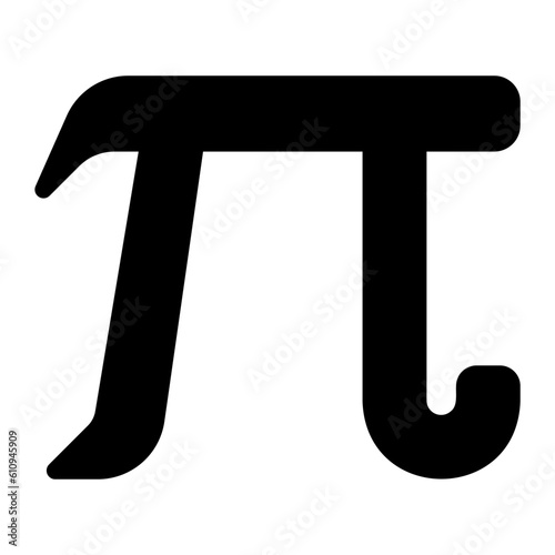 Pi glyph icon