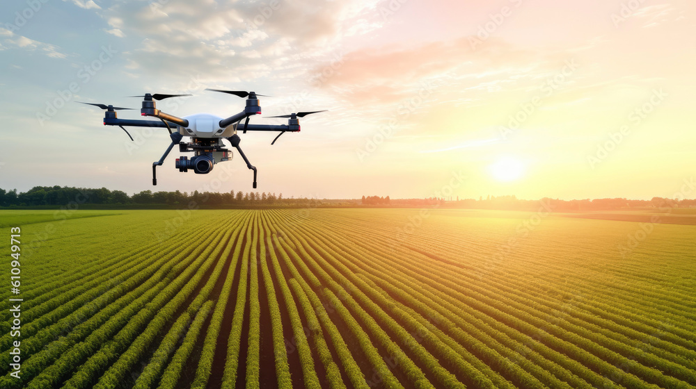 The use of drones in agriculture Generative AI The use of drones in agriculture Generative AI
