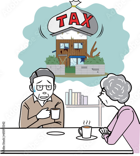 空き家税導入に不安な高齢夫婦