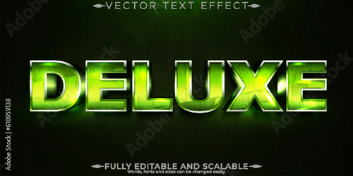 Editable text effect speed, 3d movie and glow font style