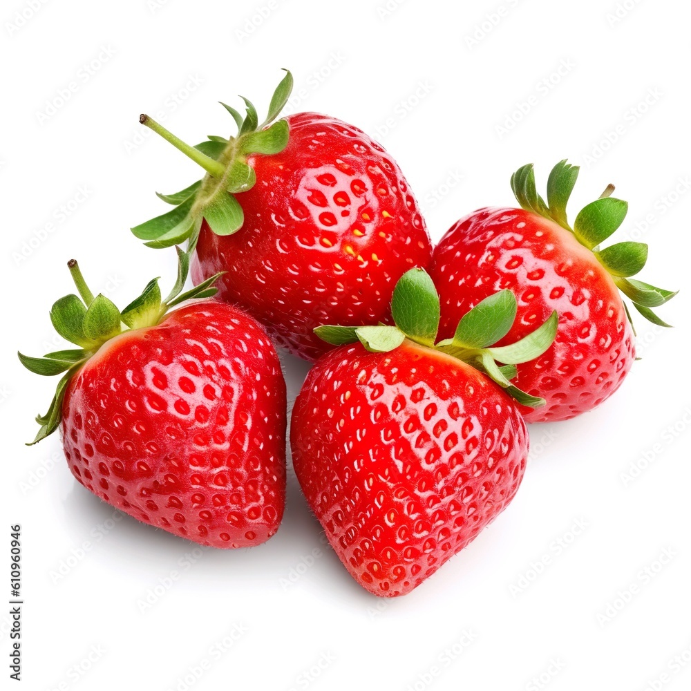 Erdbeeren frisch vom Feld für Werbung und Marketing Erdbeeren frisch vom Feld für Werbung und Marketing