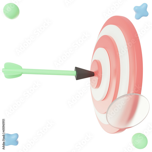3D Target Illustration