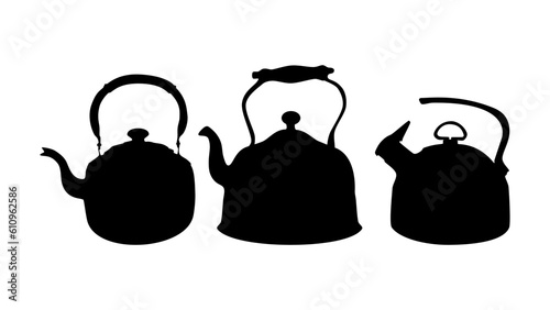 copper kettle silhouette