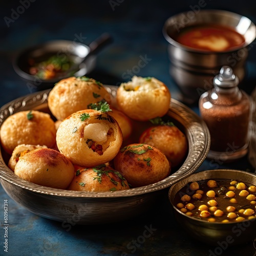 Pani Puri, indian snack