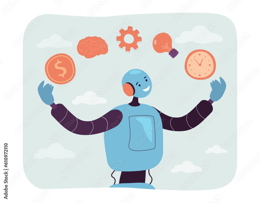 Man with hammer and huge hand holding vape vector illustration Man with hammer and huge hand holding vape vector illustration