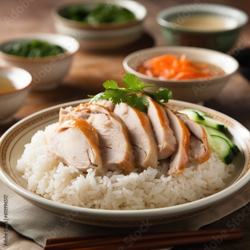 Hainanese Chicken Rice
