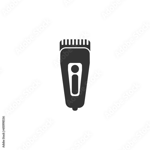 Shaver symbol hairclipper icon flat sign vector
