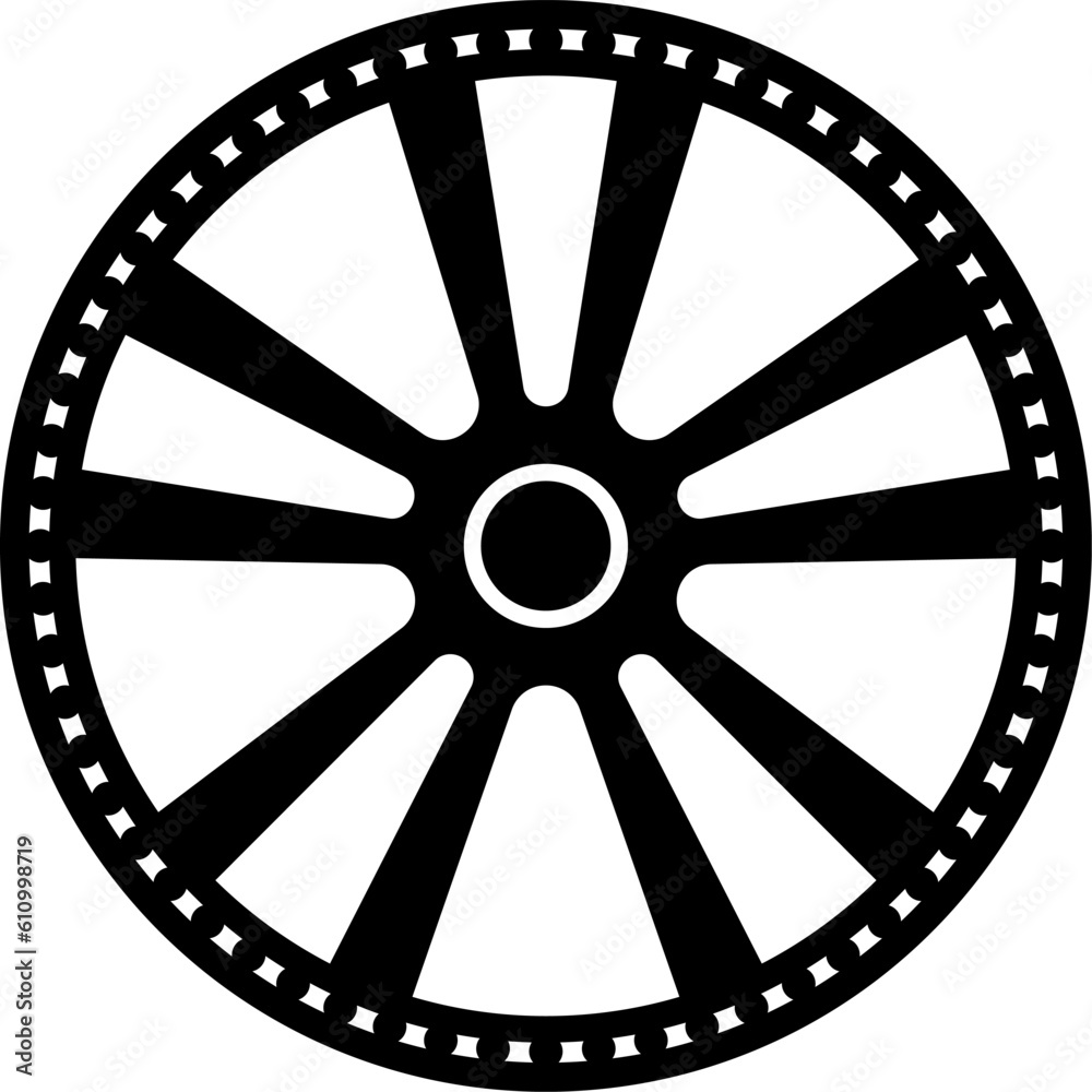 Wheel rims car and truck wheels vector illustration. Wheel rims car and truck wheels vector illustration.