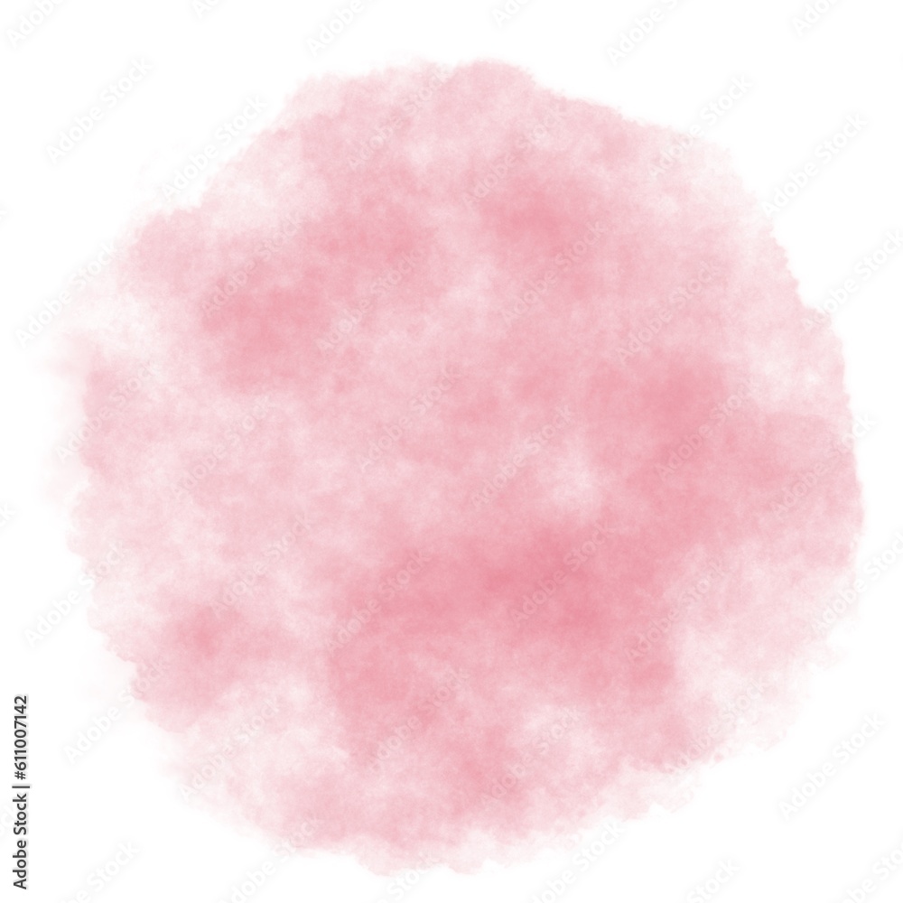 water color pink brush