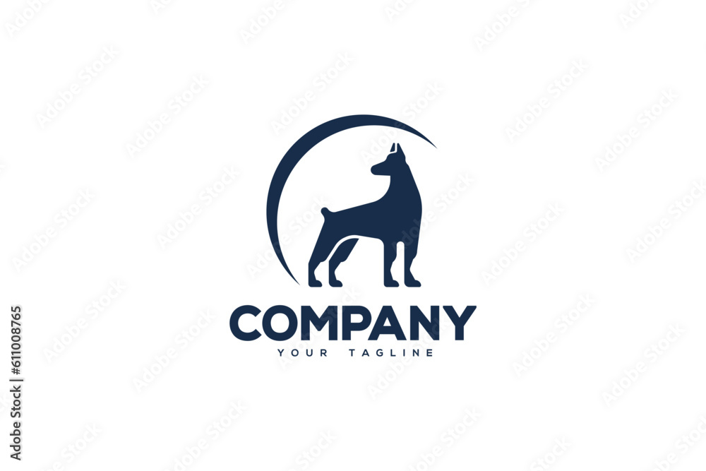 Elegant logo design for the pet industry. Elegant logo design for the pet industry.