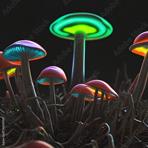 psychdelic mushrooms  photo
