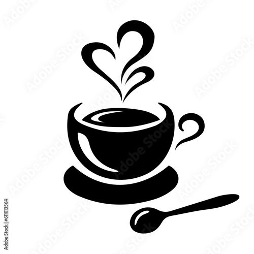 a glass of tea with the smoke of love