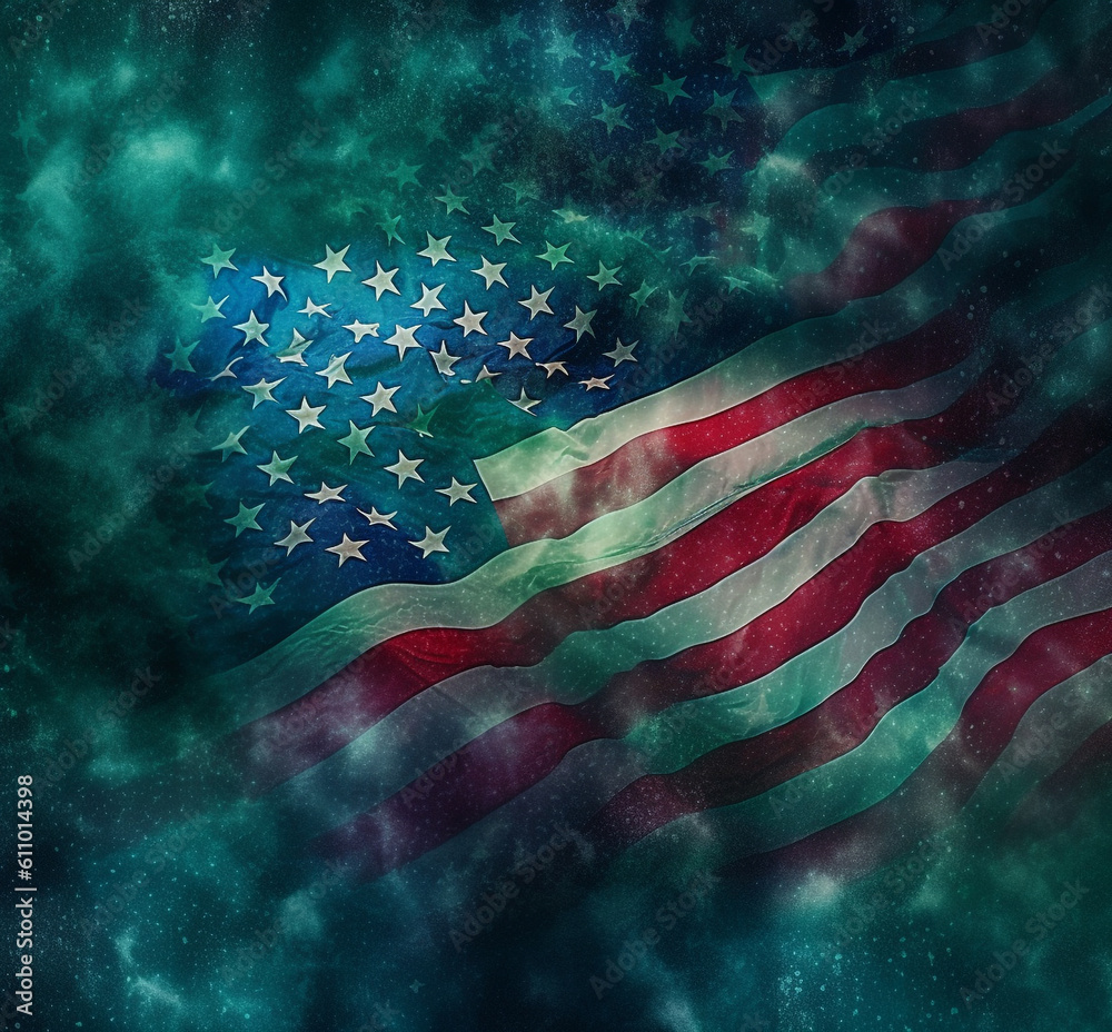 American flag background, happy fourth of july and 4th july america
