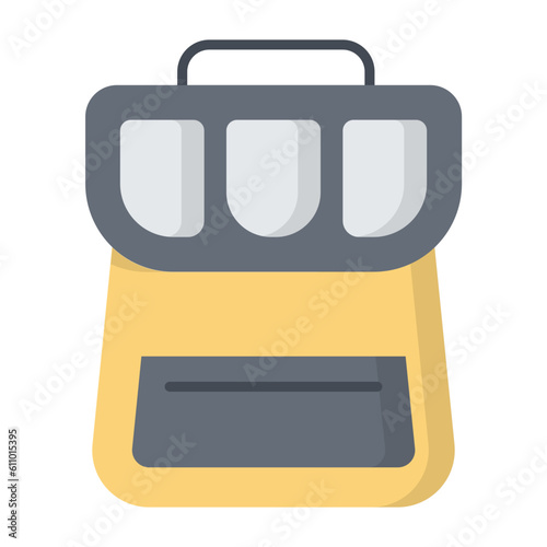 Bagpack Flat Icon