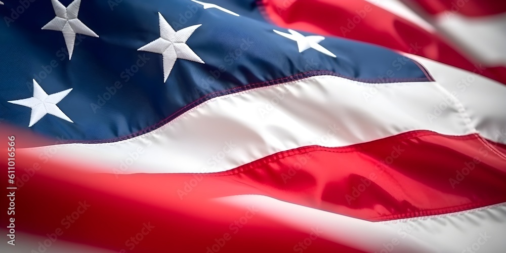 detailed close up of an american flag detailed close up of an american flag