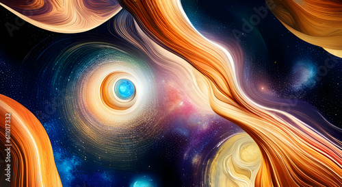 abstract background with space