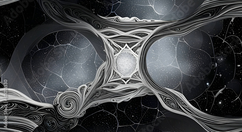 abstract fractal background