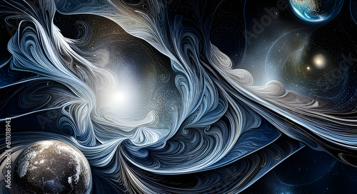 abstract fractal background