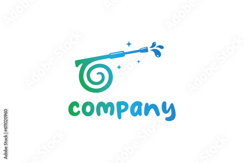 Creative logo design designated to a car wash.