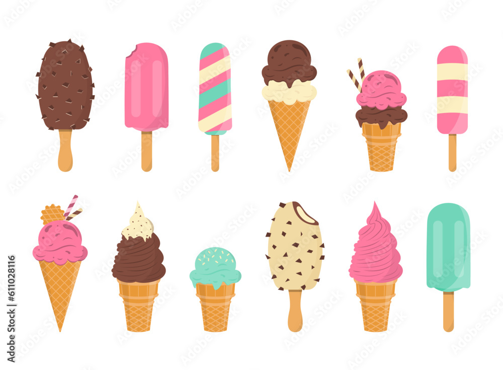 Ice cream set Ice cream set