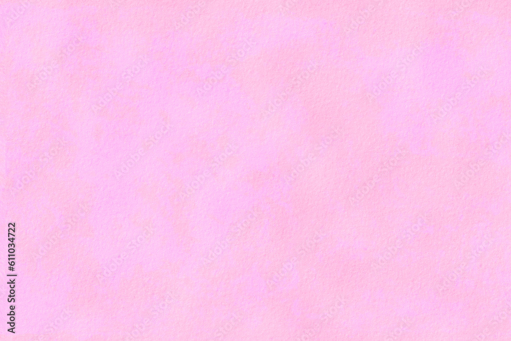 Pink pastel texture background. Soft pink watercolor cardboard paper sheet