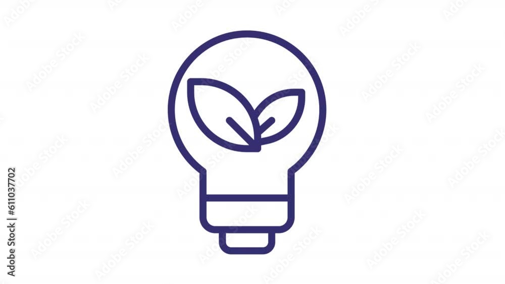 Animated clean energy linear icon. Green solution. Renewable technology. Eco friendly. Looped HD video with alpha channel transparency. Thin line motion graphics. Contour symbol animation Animated clean energy linear icon. Green solution. Renewable technology. Eco friendly. Looped HD video with alpha channel transparency. Thin line motion graphics. Contour symbol animation