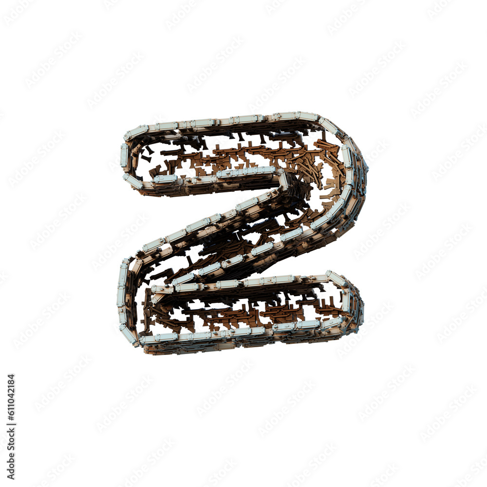 Micro Future 3D Alphabet or PNG Letters Micro Future 3D Alphabet or PNG Letters