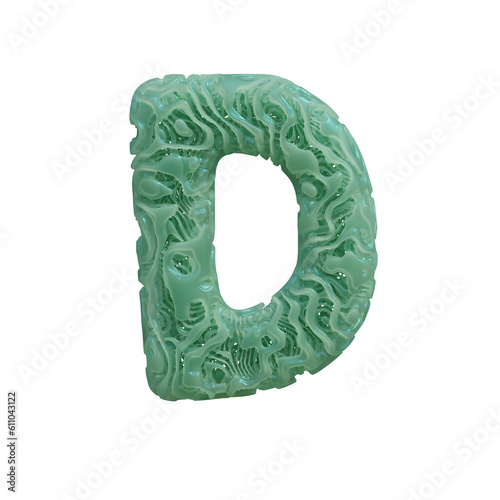 Micro Plastic 3D Alphabet or PNG Letters