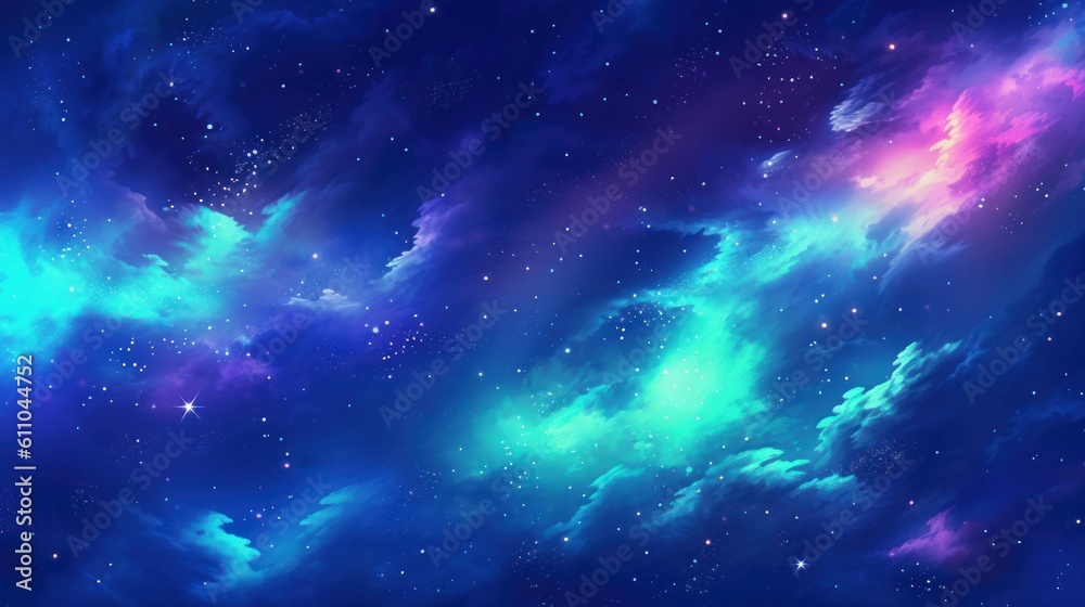 Obraz premium background with stars