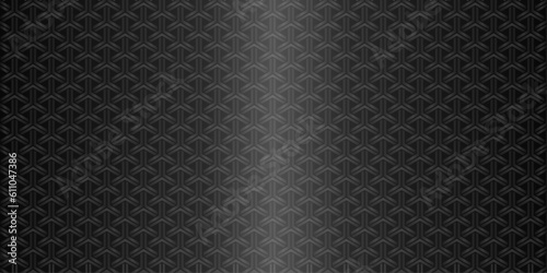 銀色グラデーションの和柄背景　幾何学模様の背景素材