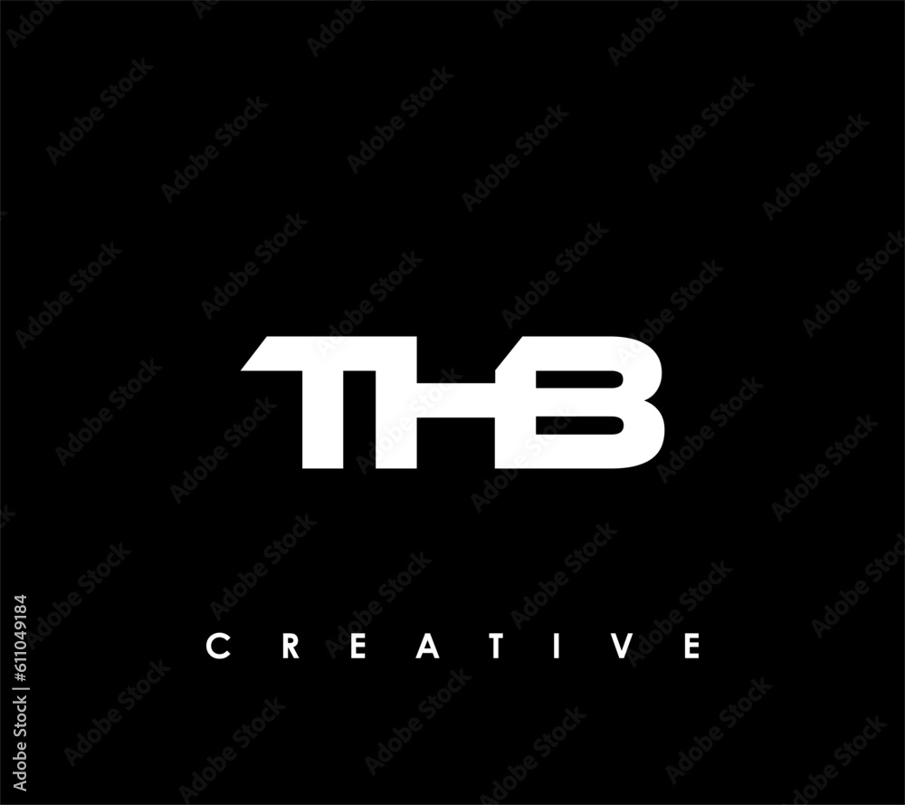 THB Letter Initial Logo Design Template Vector Illustration THB Letter Initial Logo Design Template Vector Illustration