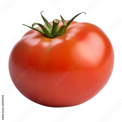 tomato isolated on transparent background cutout