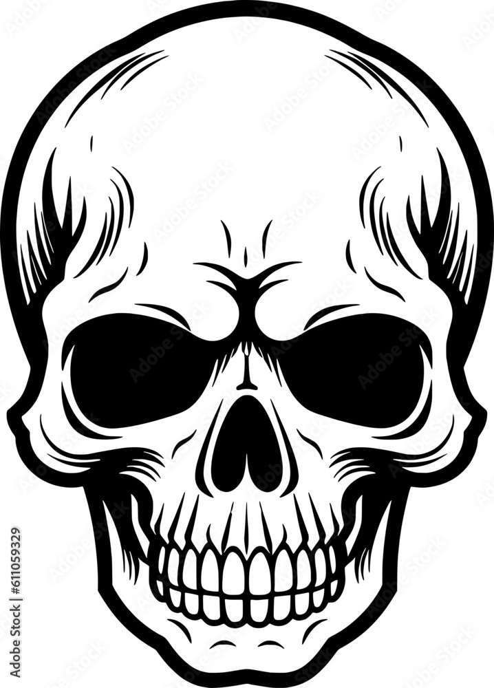 Fototapeta premium Skull Vector Art