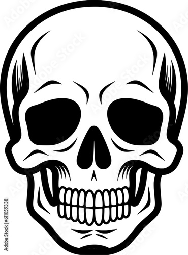 Skull Gothic Illustration