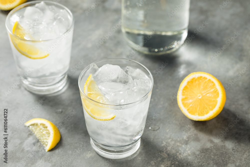Cold Refreshing Water with Lemon Cold Refreshing Water with Lemon