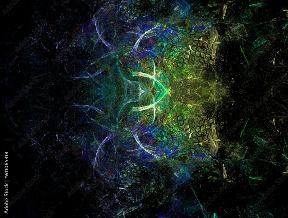 Fototapeta premium Imaginatory fractal abstract background Image
