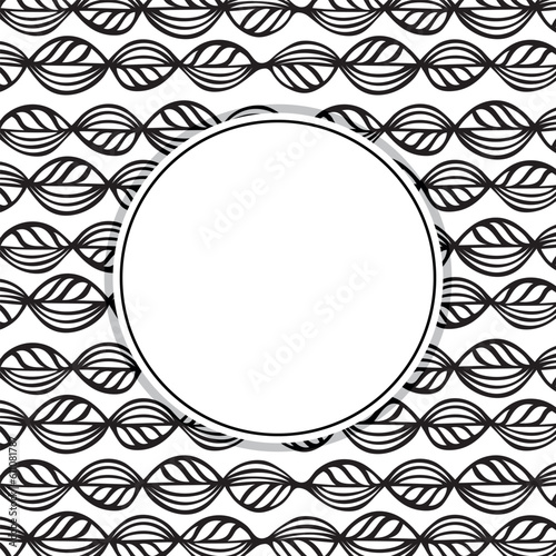 Trendy abstract square art templates with floral and geometric elements. Suitable for social media posts, mobile apps, banners design and web internet ads. Vector fashion backgrounds.