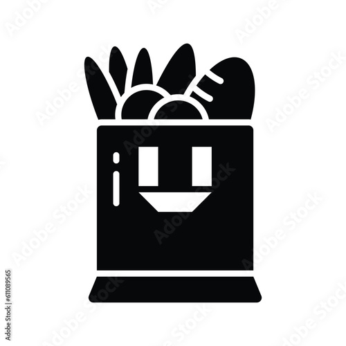 Get hold on this amazing vector of grocery bag in modern style, premium icon